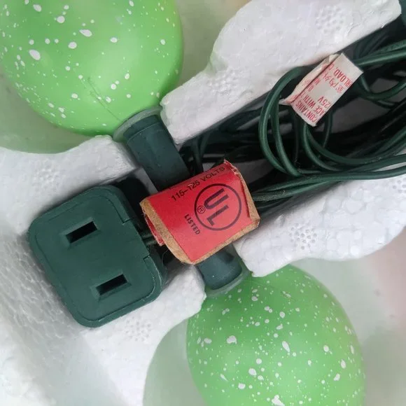 Novelty Easter Egg Lights Vintage - Picture 4 of 13